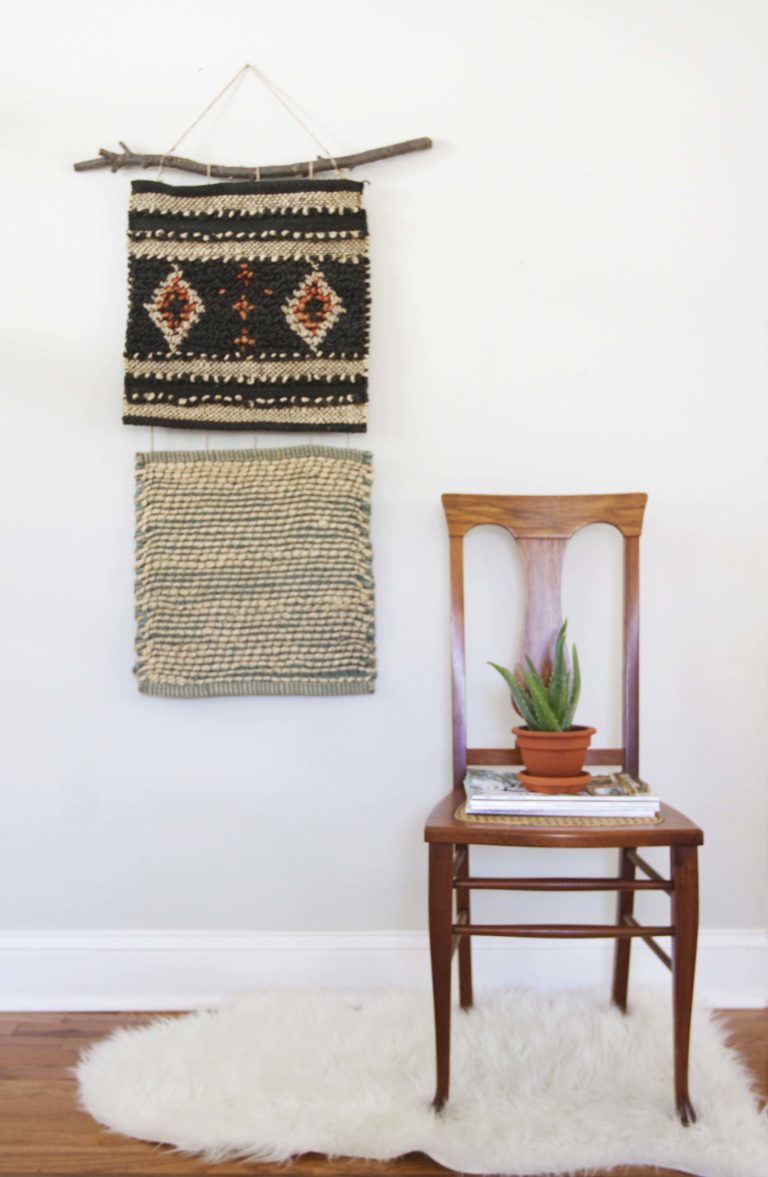 How To Make a Wall Hanging Without A Loom Annabode Denver's 1