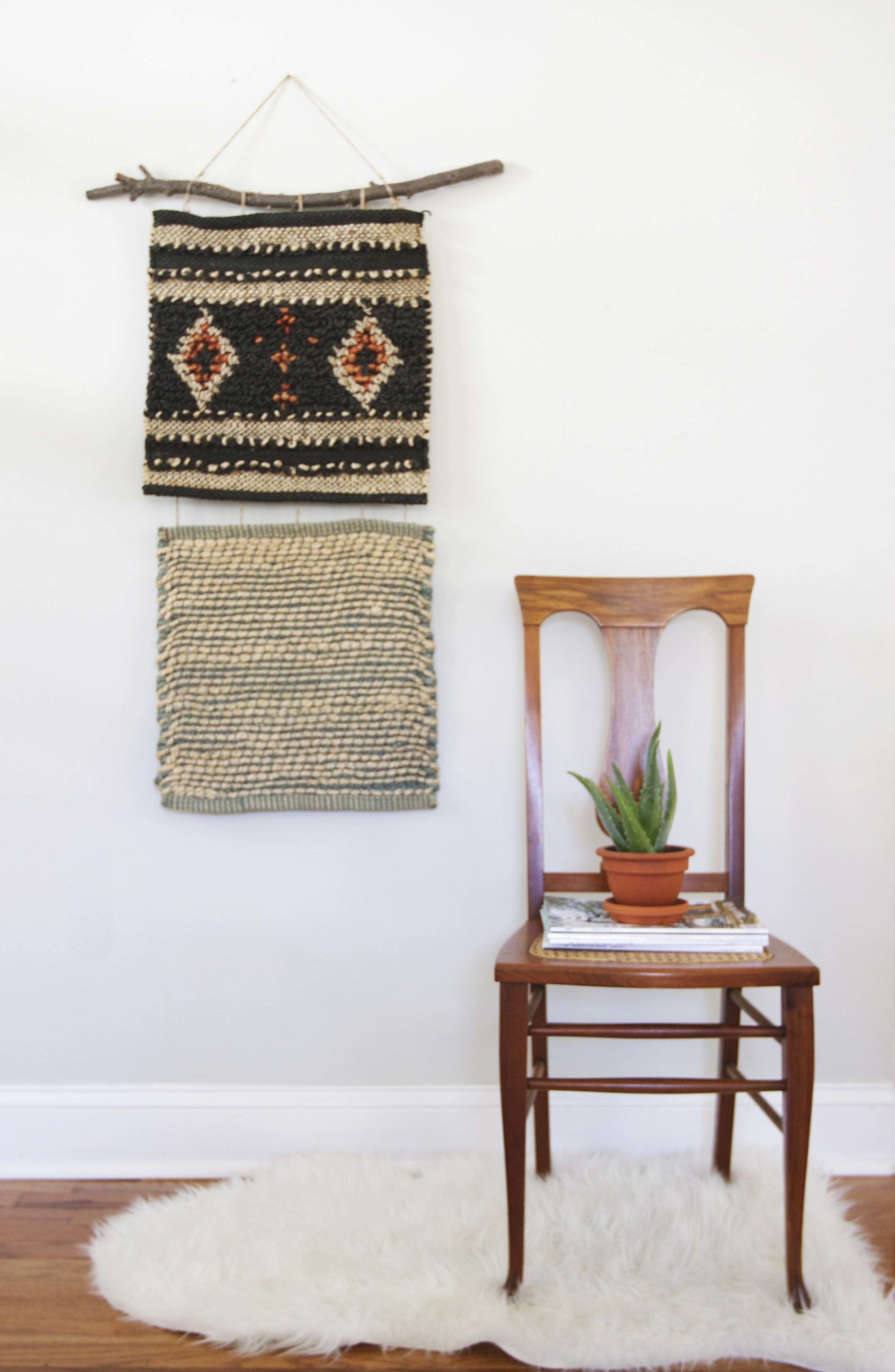 How To Make a Wall Hanging Without A Loom Annabode Denver's 1