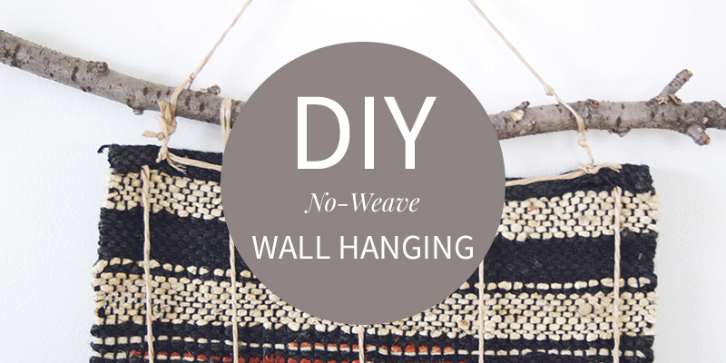 How To Make a Wall Hanging Without A Loom Annabode Denver s 1