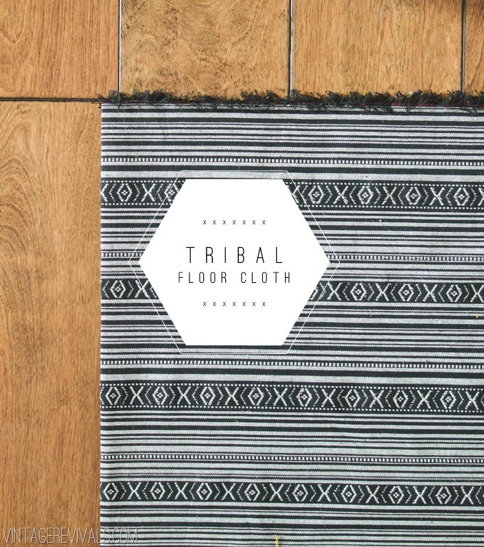 Tribal Floor Cloth1