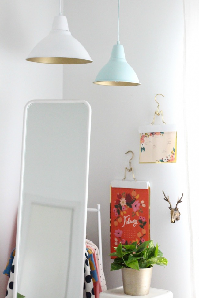 Ikea Hack Gold Spray Paint Foto Pendant Lamp