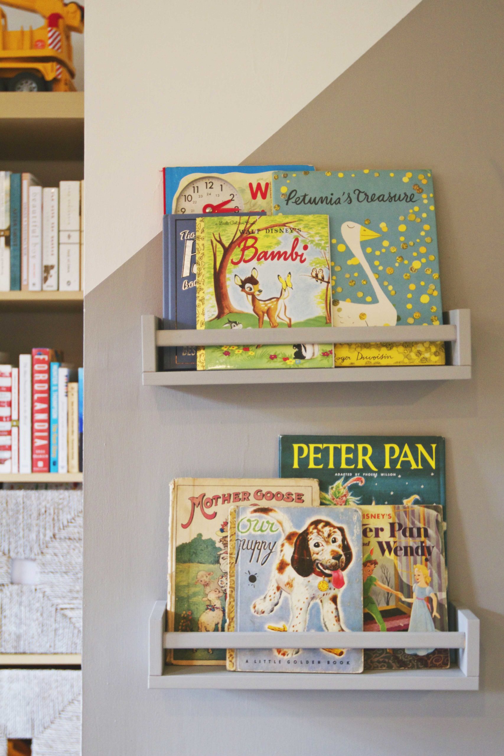 Ikea Book Shelves Playroom