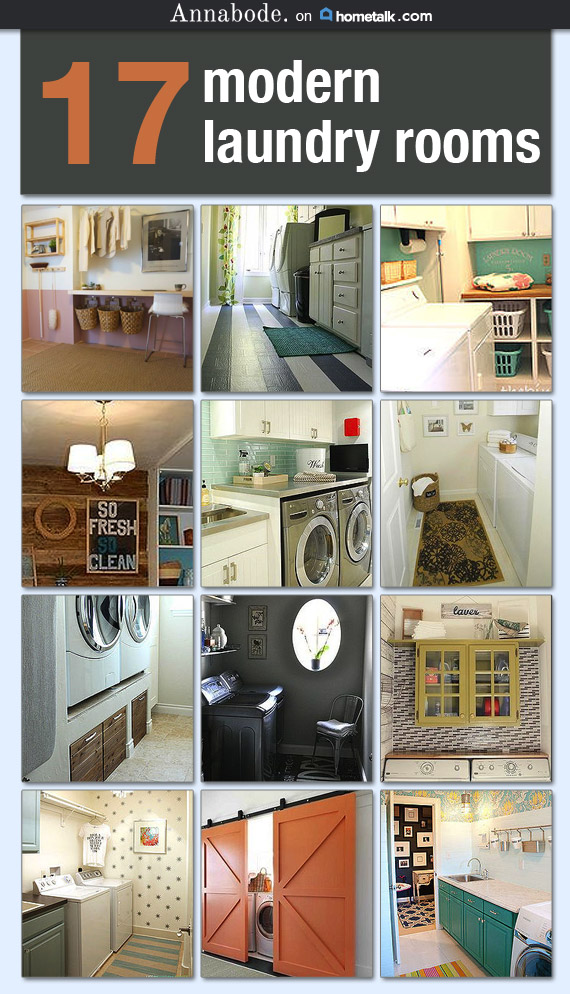 17 Modern Laundry Room Decor Ideas