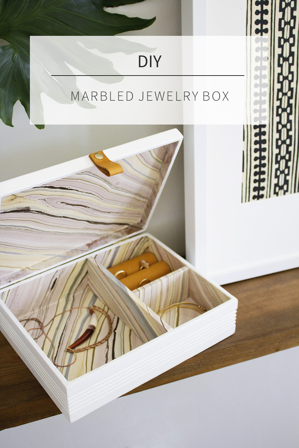 DIY CIgar Box Jewelry Box