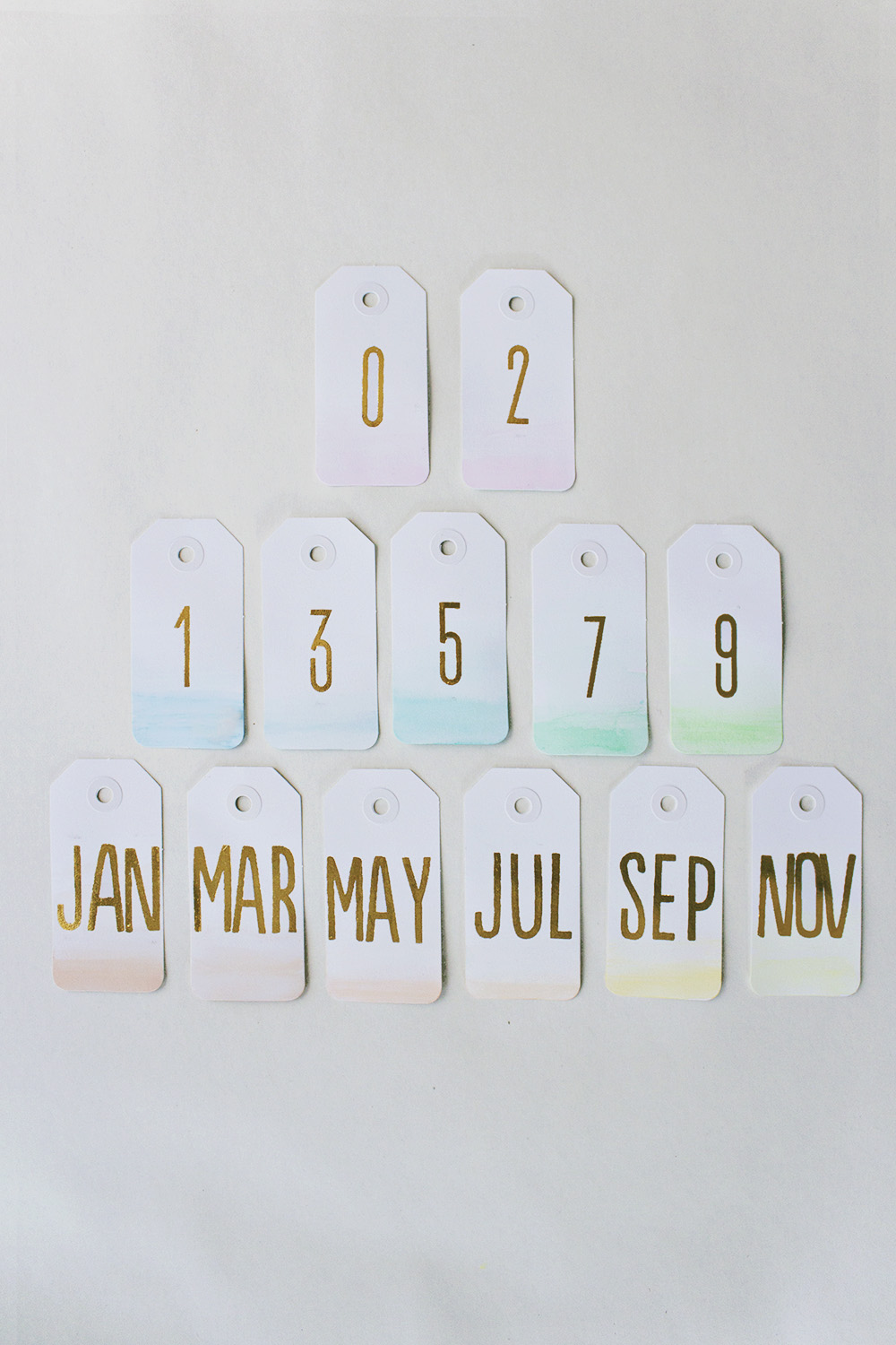 DIY Desk Calendar