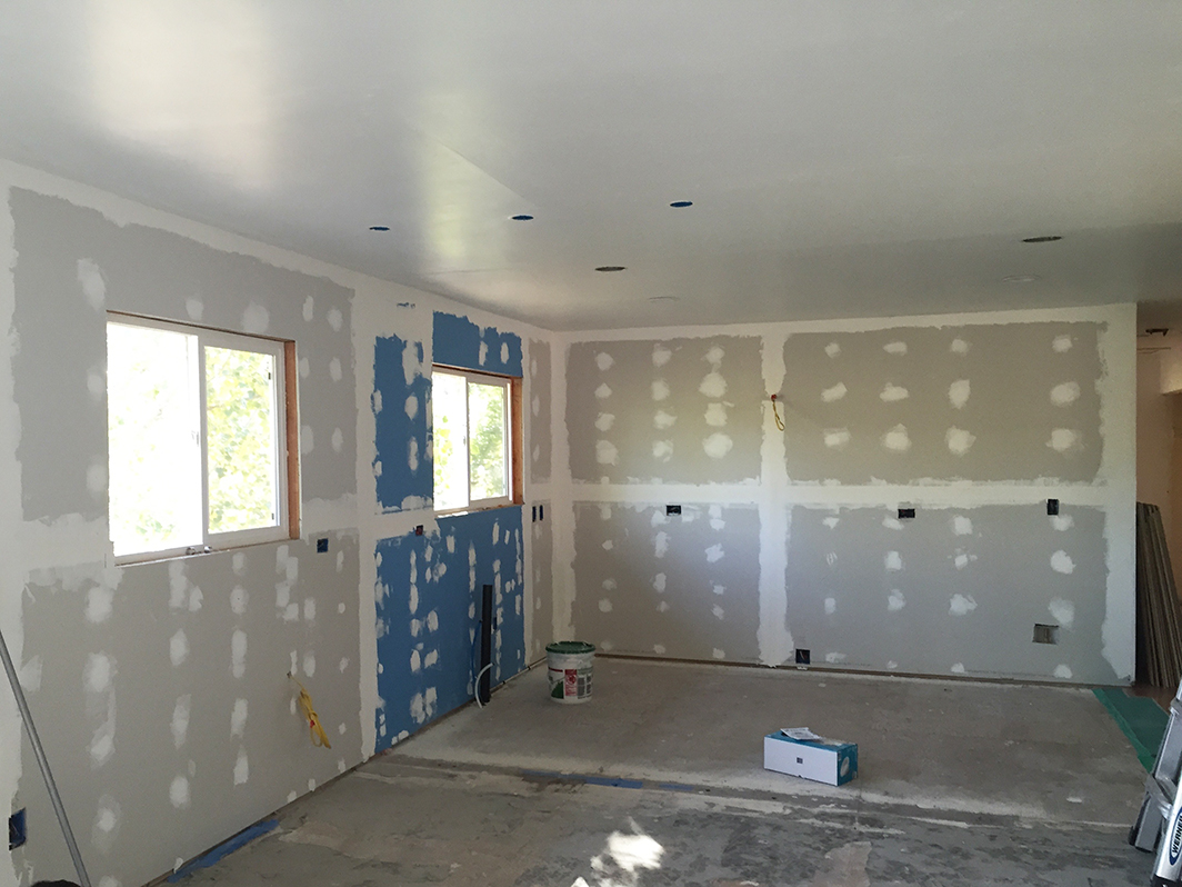 DIY Kitchen Renovation Drywall + Electrical