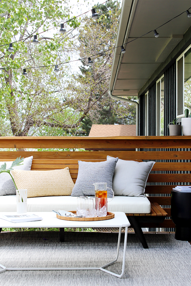 Modern Outdoor Decor On A Budget