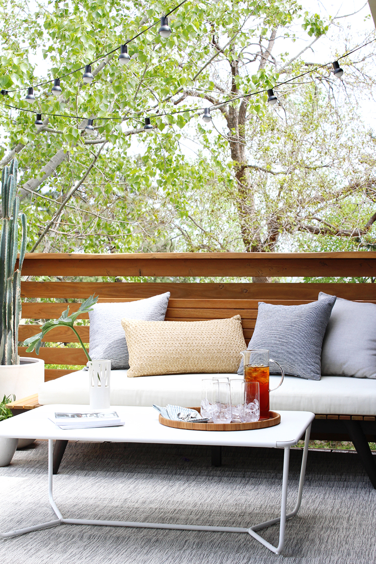 Modern Outdoor Decor On A Budget