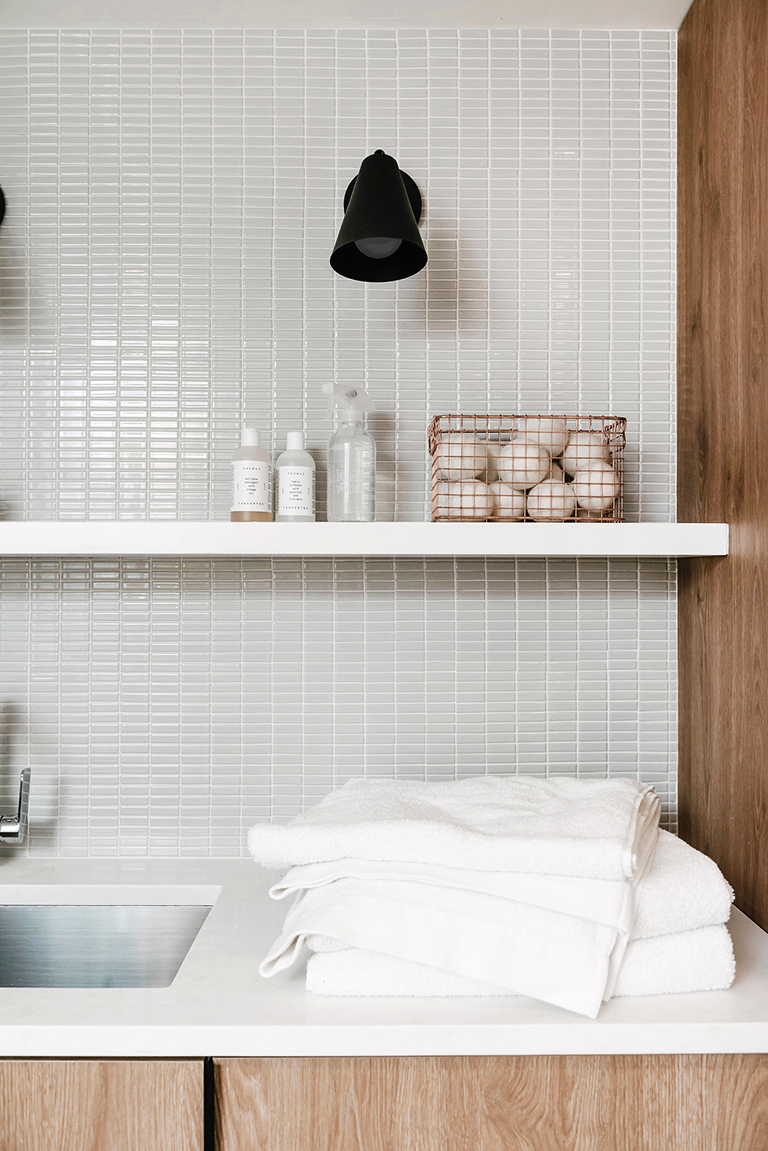 modern laundry room sinks