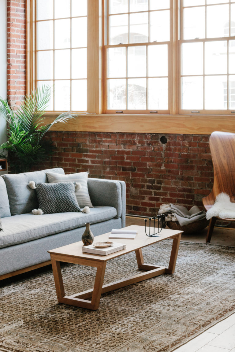 A Modern Industrial Living Room Reveal with Guest House