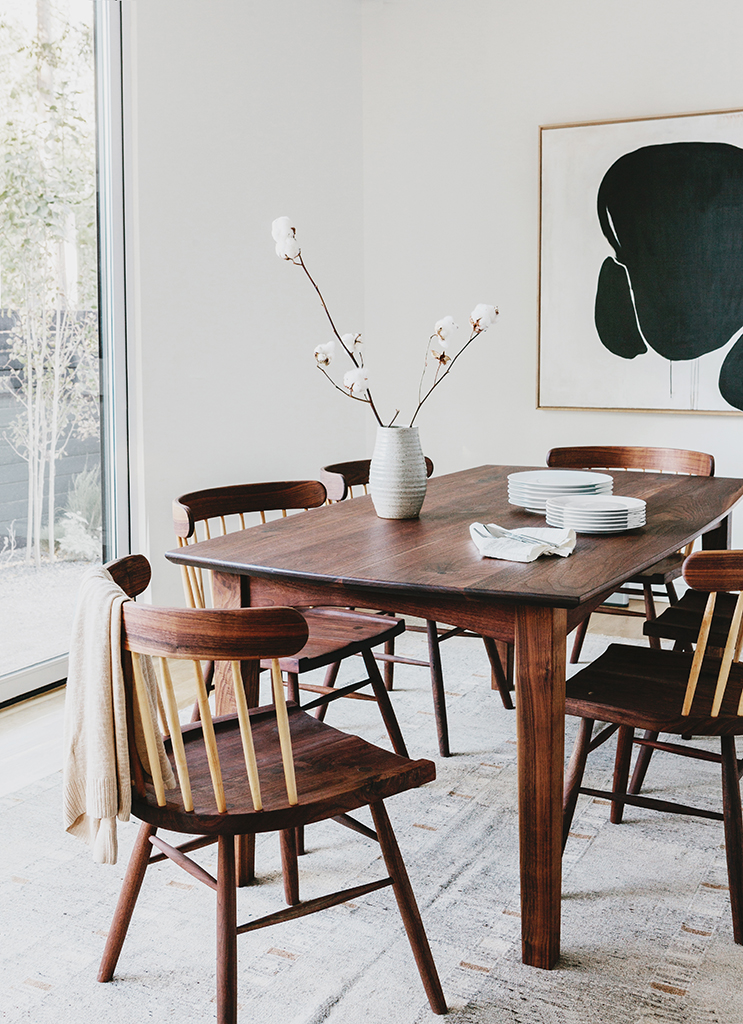 A Modern Colorado Dining Room with Denver Makers