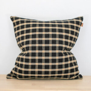 Sustainable Checkered Pillow