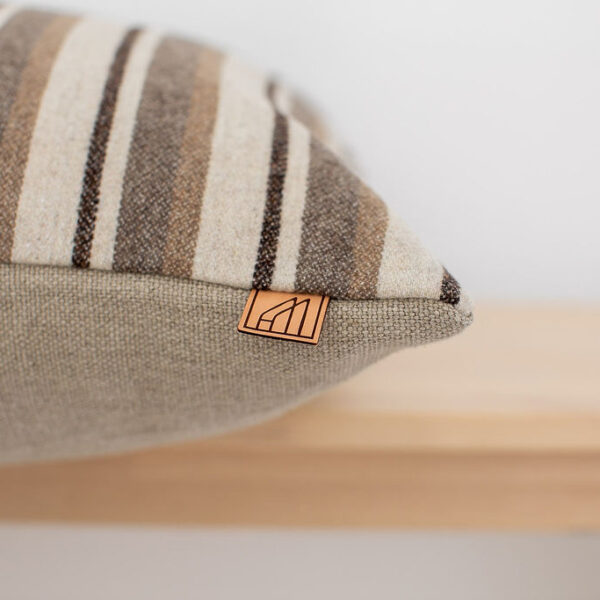Sustainable Neutral Pillow Brown