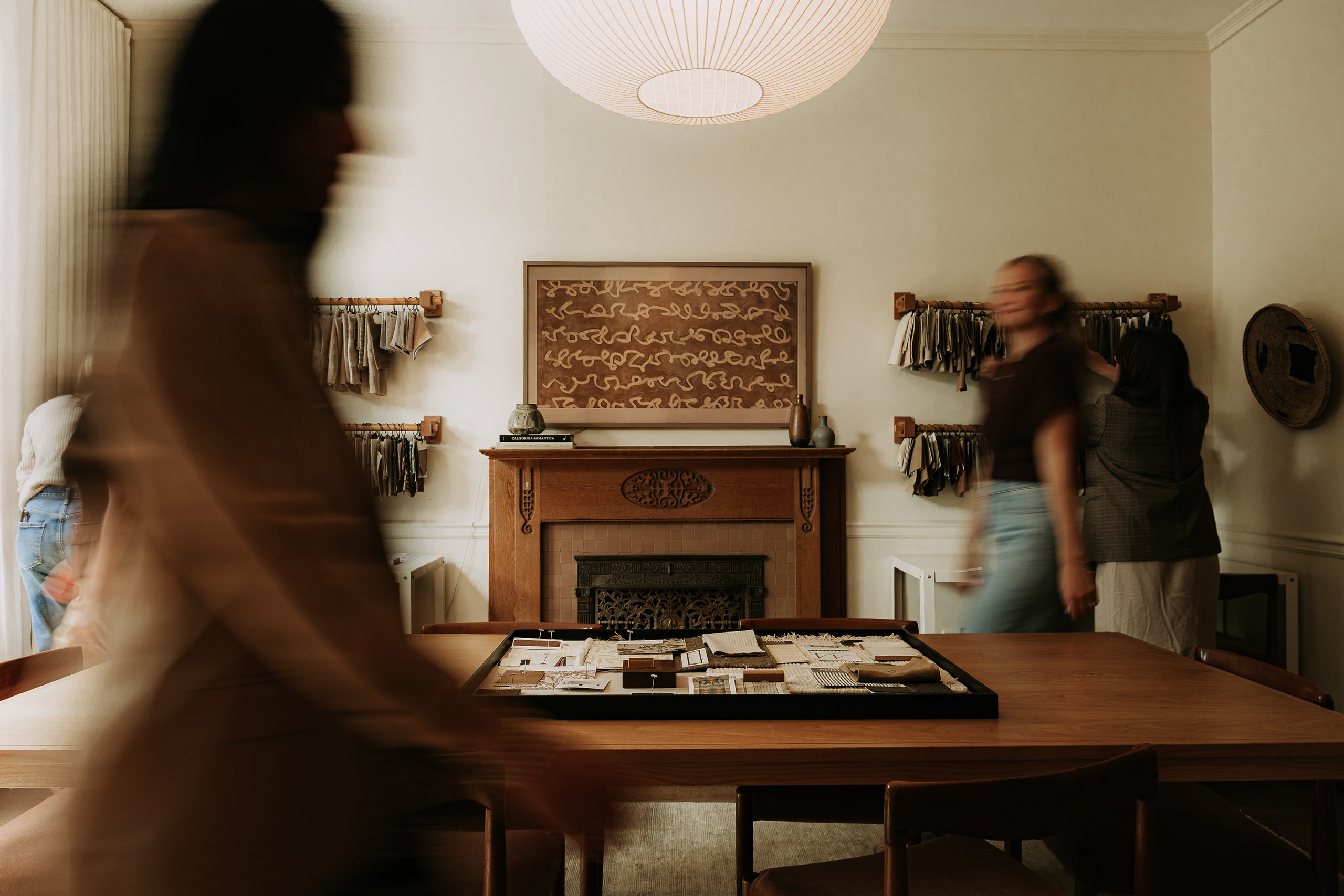 Blurred office